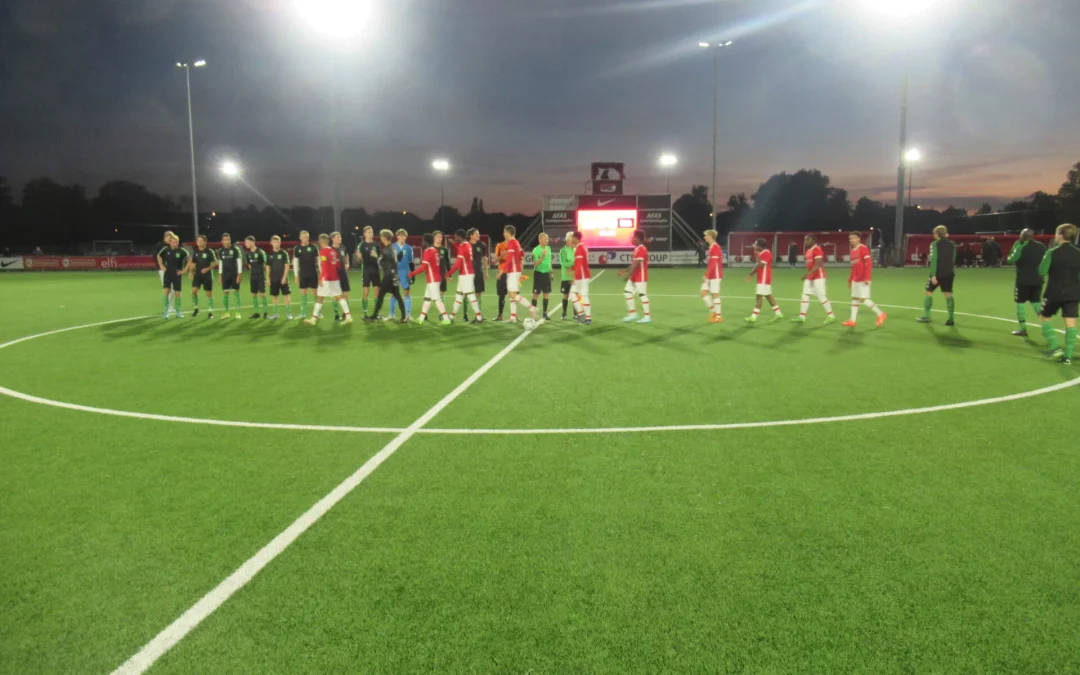 Zaanse selectie met Mike en Bjorn speelt keurige wedstrijd tegen AZ O18