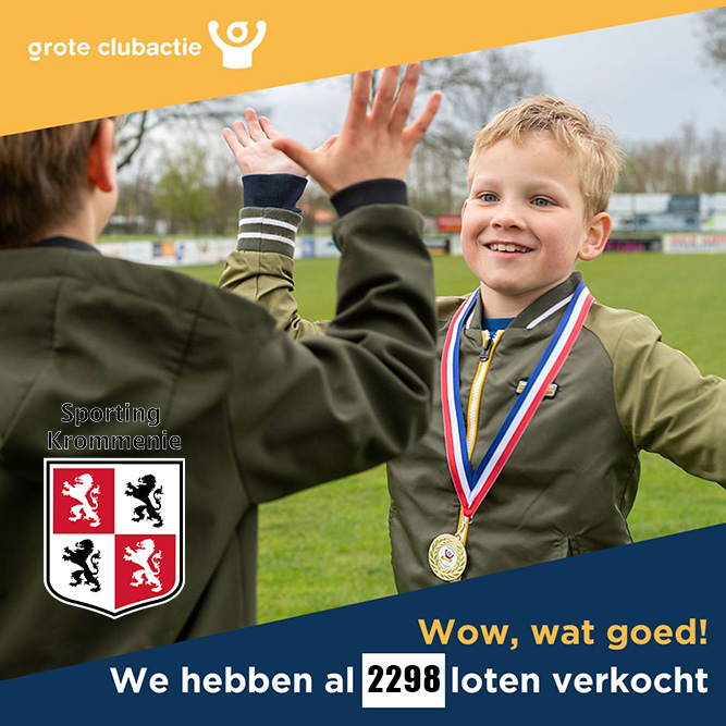 Tussenstand Grote Clubactie