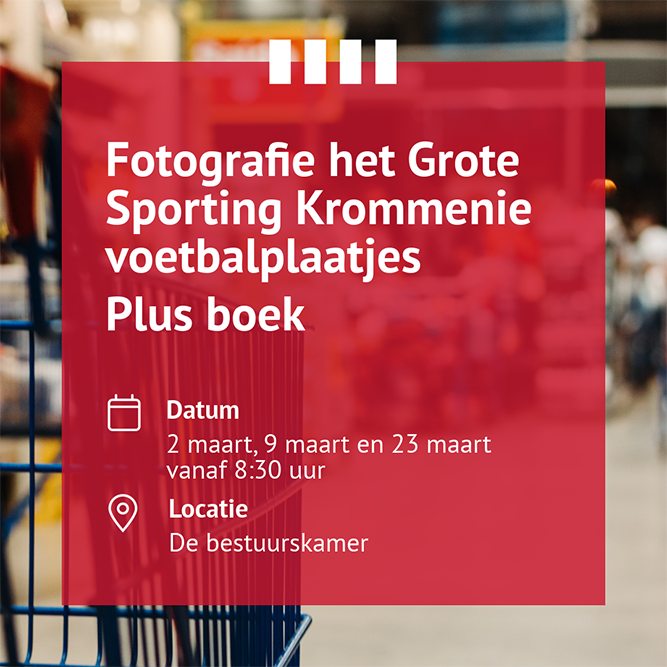 Ga op de Foto voor het grote PLUS voetbalboek