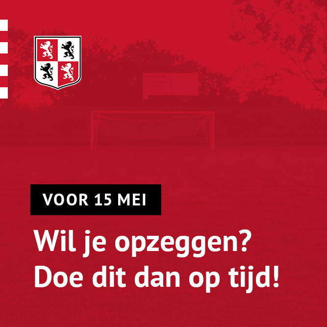 Opzeggen? Liever niet natuurlijk, maar doe het voor 15 mei