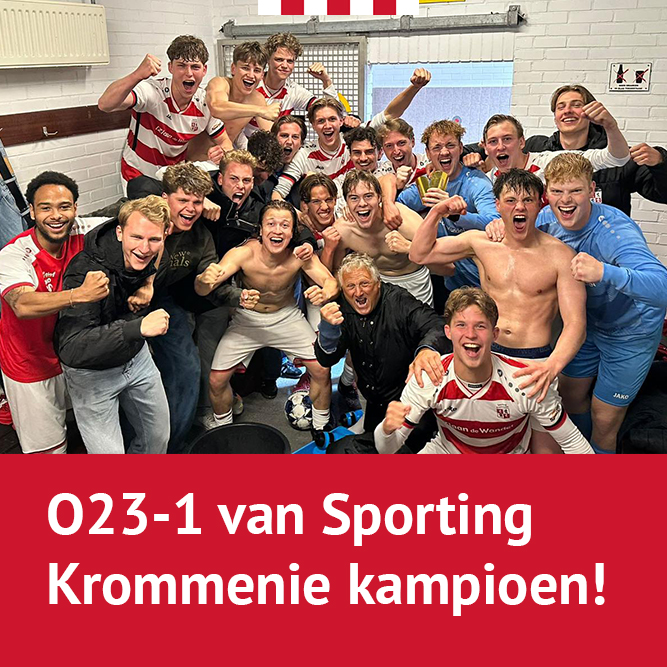 O23-1 kampioen geworden in de 3e divisie!