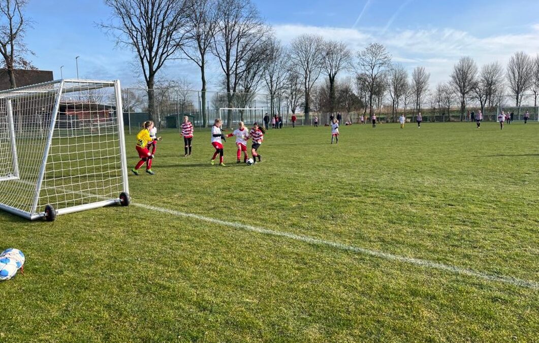 De meiden zijn op dreef